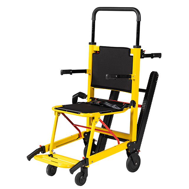 Diseño personalizado Fácil transporte de pacientes Primeros auxilios arriba y abajo de la camilla de silla de escalera plegable para la venta