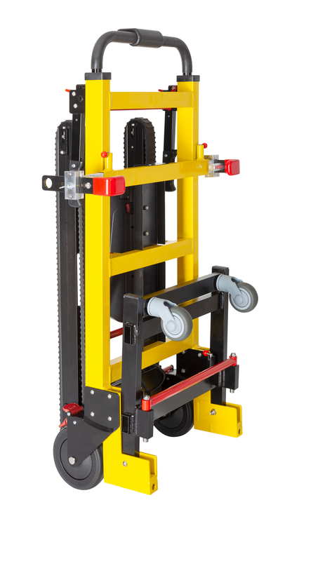 Trolley de escalada de escaleras eléctricas para la entrega de productos