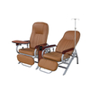 Cómodo silla reclinable ajustable hospital de transfusión de pacientes reclinables médicos