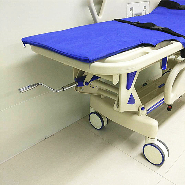 XIEHE Carro médico plegable ajustable para ambulancia, traslado de pacientes, cama de emergencia, camilla de hospital