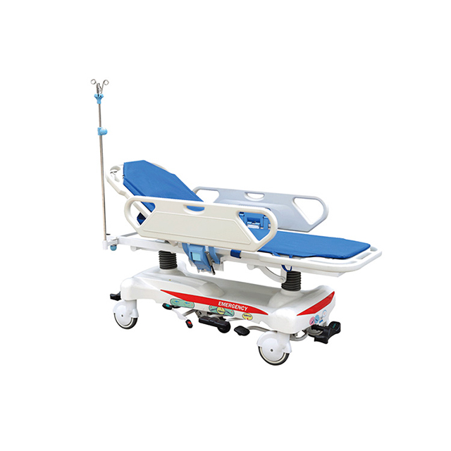 Trolley de camilla de emergencia para el transporte del paciente