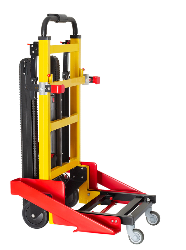 Trolley de escalada de escaleras eléctricas para la entrega de productos